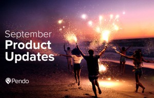 Pendo product updates 2016 september